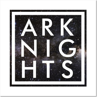 Arknights starry night square logo Posters and Art